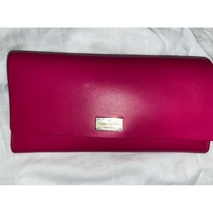 Pink Kate spade wallet